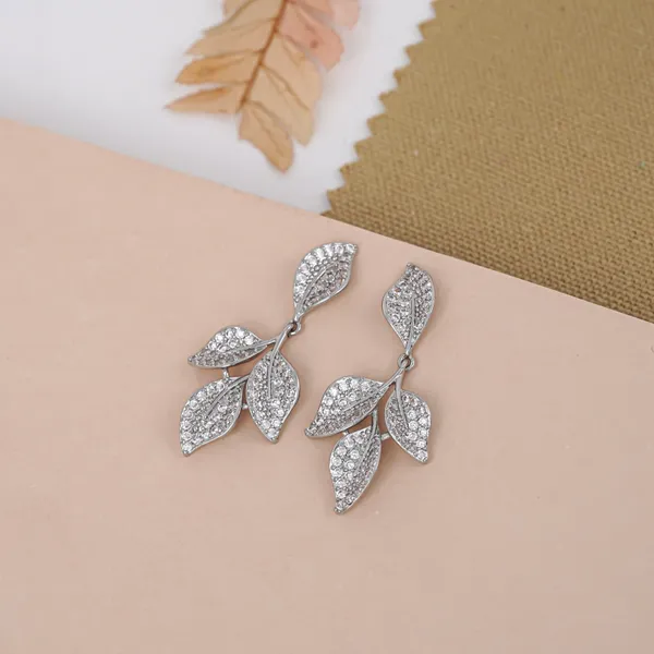 Gold_Plated_Floral_Crystal_Pendant_Necklace_And_Silver_Crystal_Leaf_Drop_Earrings_For_Women_And_Girls_Combo_Pack_Of_2